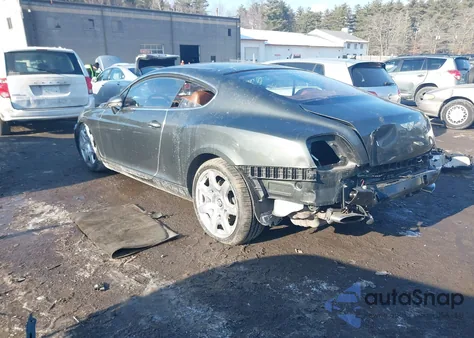 2004 Bentley Continental Gt z USA, uszkodzony, nr VIN SCBCR63W44C021642